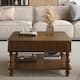 Option Walnut Brown-Square