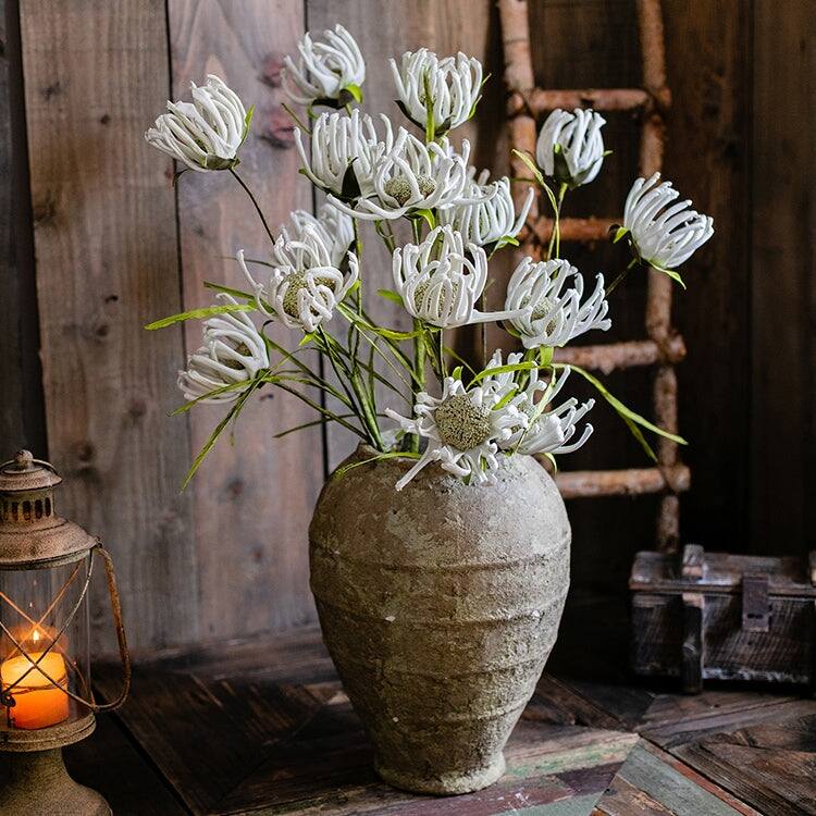 RusticReach Colored Art Sunflower Stem 39" Tall