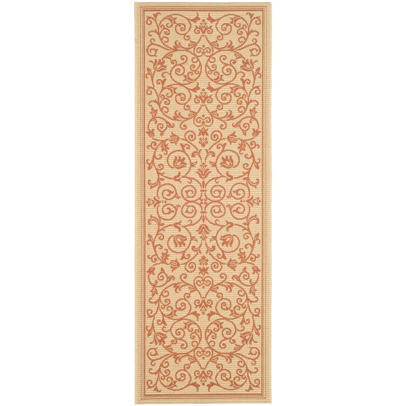 SAFAVIEH Courtyard Clarine Indoor/ Outdoor Waterproof Patio Backyard Rug