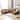 HULALA HOME Filomena Transitional 3 Piece Genuine Leather Living Room Set Sofa with Rolled Arms
