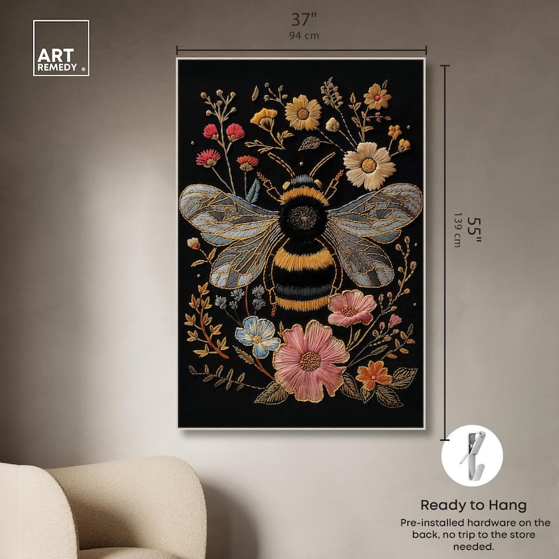 Honeyed Herald I Canvas by Art Remedy
