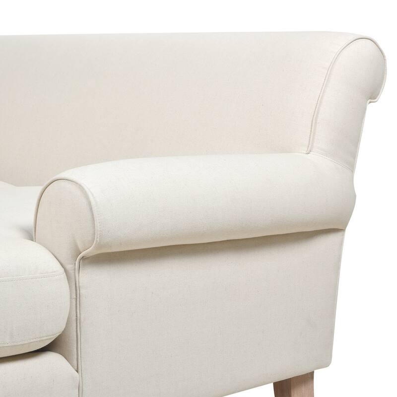 Alana 88" L Shape Reversible Chaise Sectional Sofa