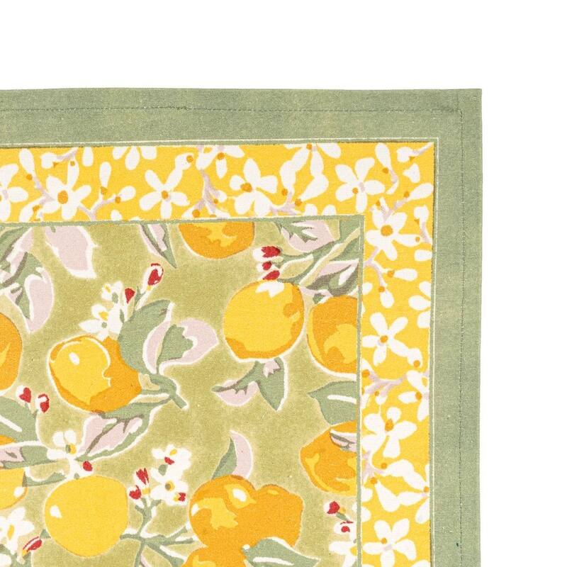 Couleur Nature Citron Mats - Set of 6 - 15" x 18" - 15 x 18