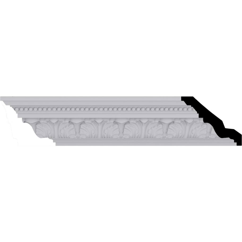 Palmetto Crown Moulding - 3 3/4"H x 4 5/8"P x 6"F x 94 1/2"L