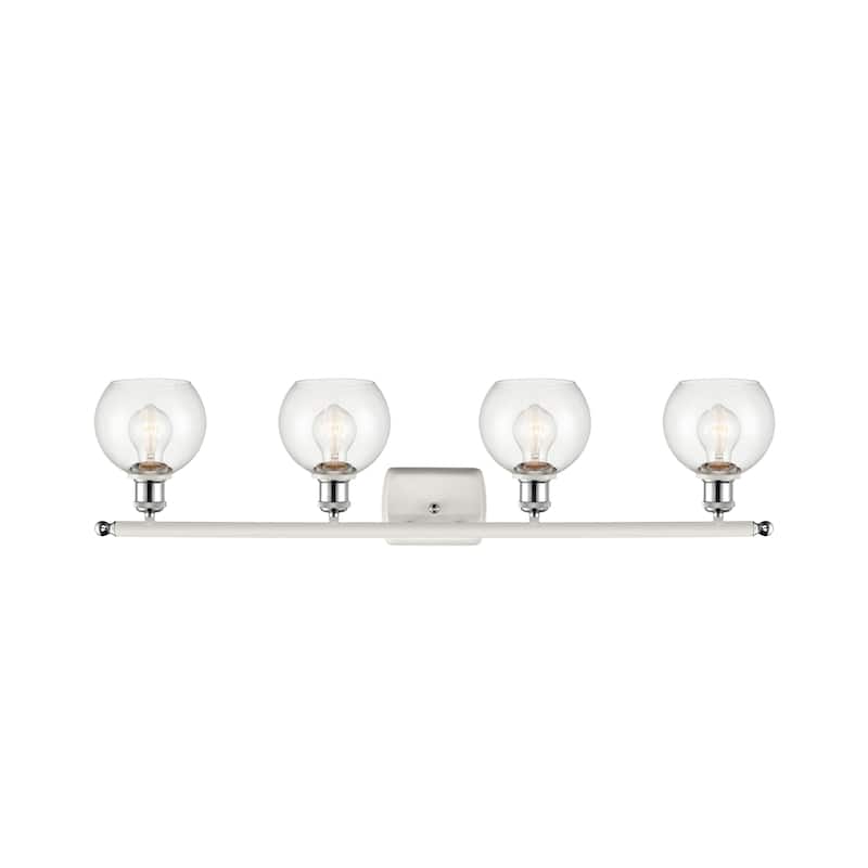 Innovations Lighting Athens - 4 Light 36" Bath Vanity Light - 6" Shade