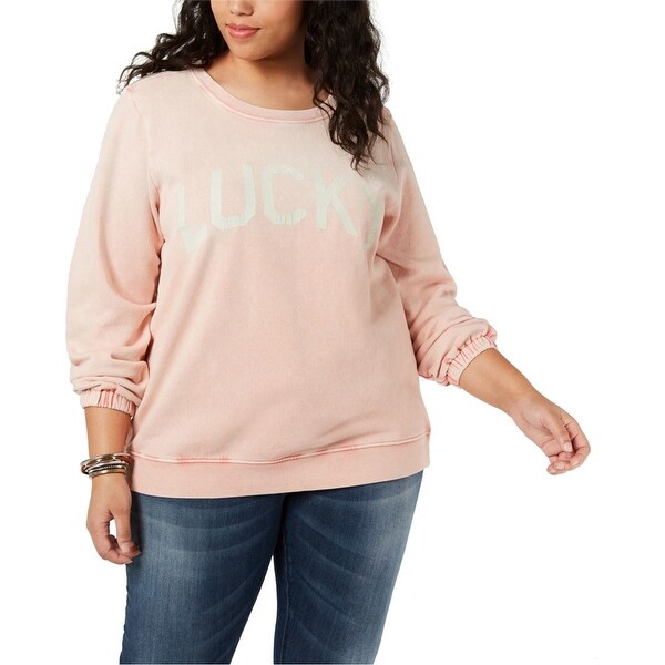 lucky brand pink sweater
