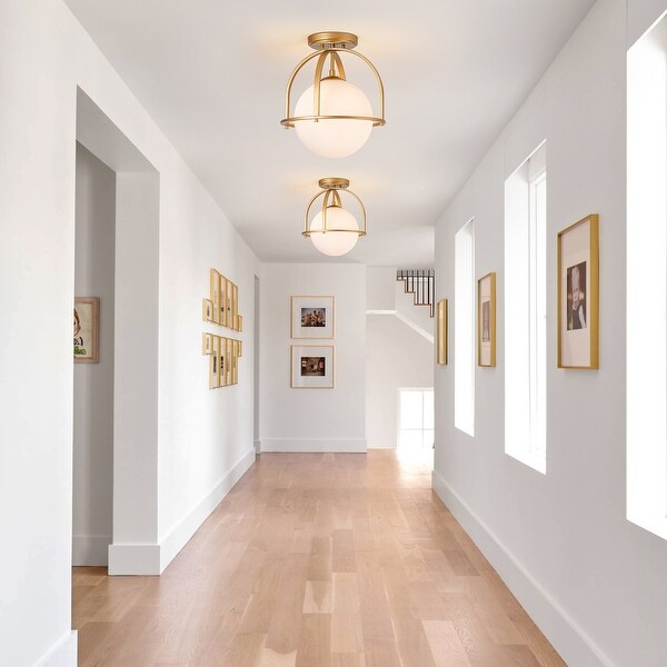 Globe hallway light deals