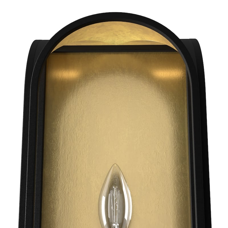 Hunter Dukestown 1-Light Wall Sconce - Dining Room, Hallway, Bathroom, Bedroom - Contemporary, Transitional - Damp Rated!