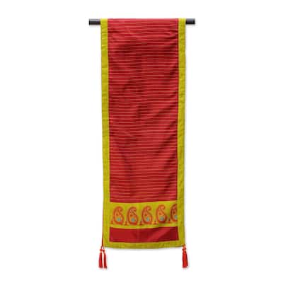 Handmade Silk table runner (India)