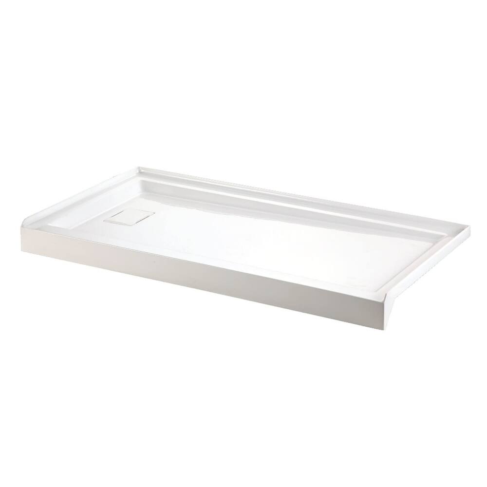 Kingston Brass Dominica 60" x 32" Rectangular Shower Base with Single