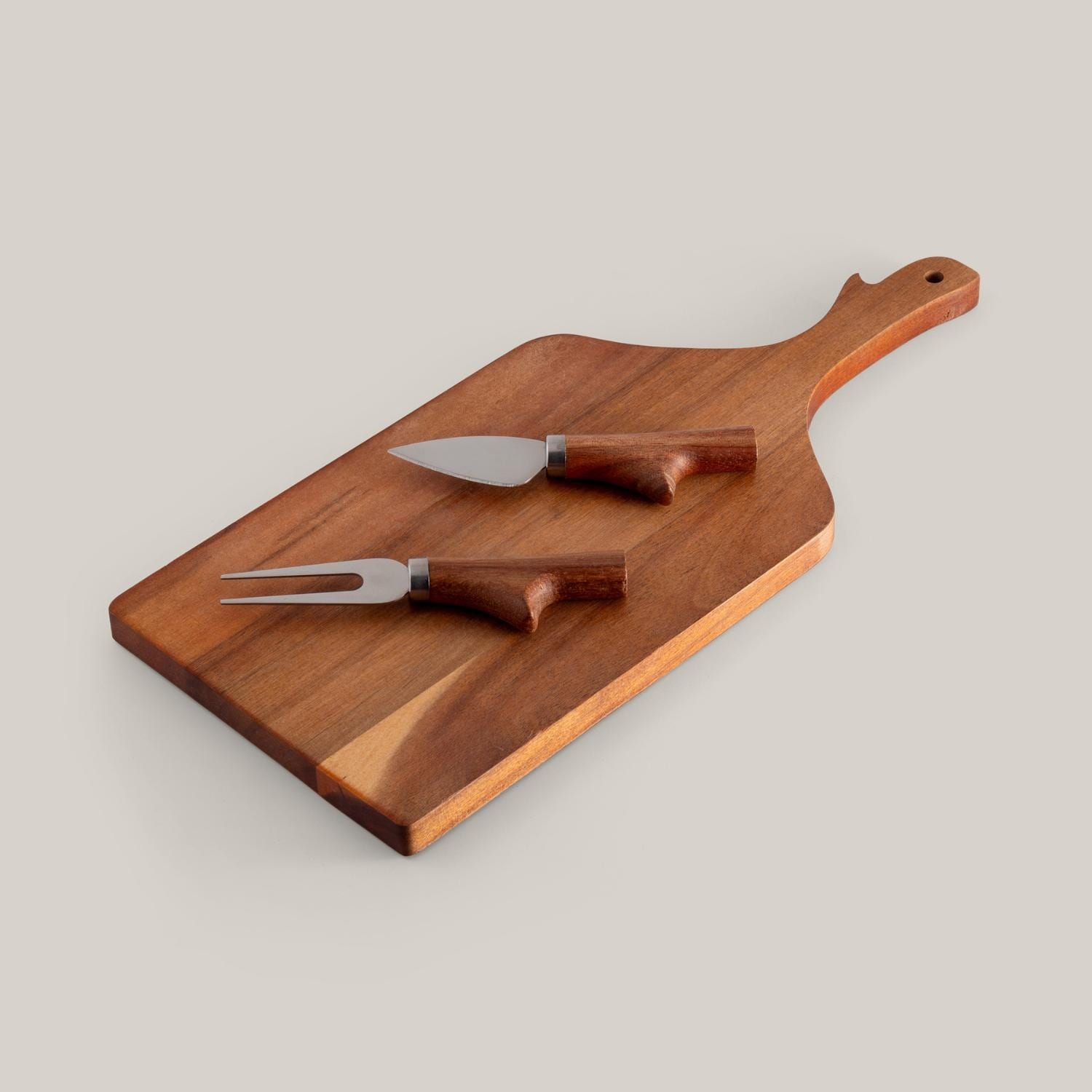 Swissmar Acacia Cheese Board Knife 3 Piece Set
