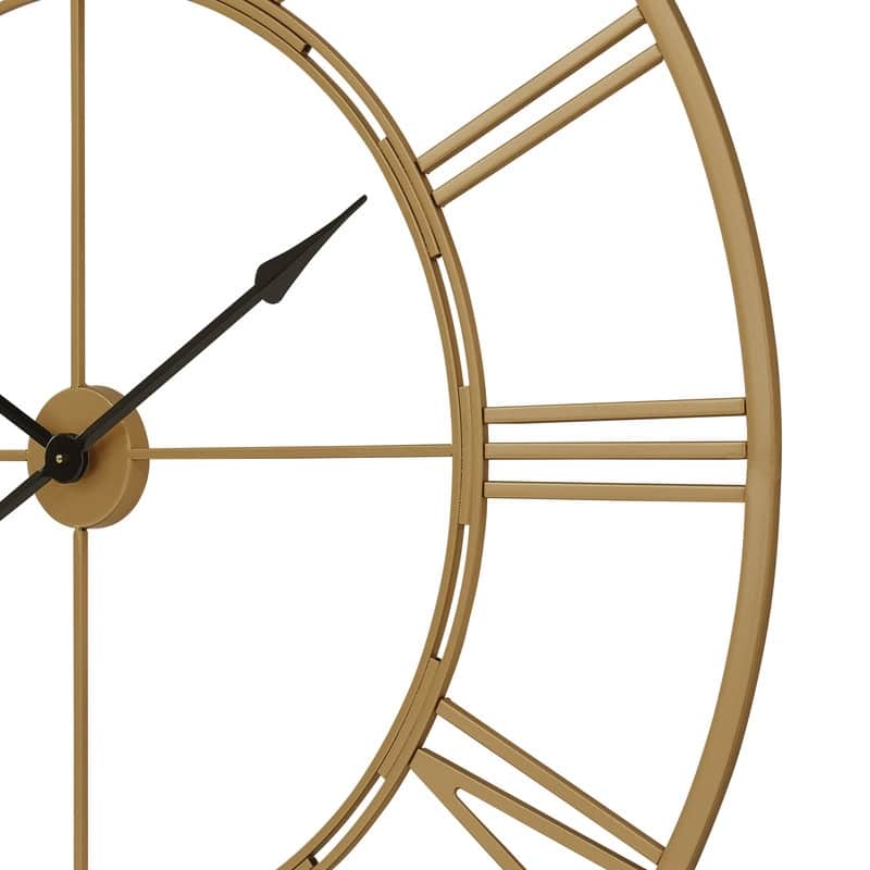 UTOPIA ALLEY Oversized Roman Round Wall Clock - Large Wall Clock, Roman Numeral Wall Clock, Decorative Wall Clock 43.5"D