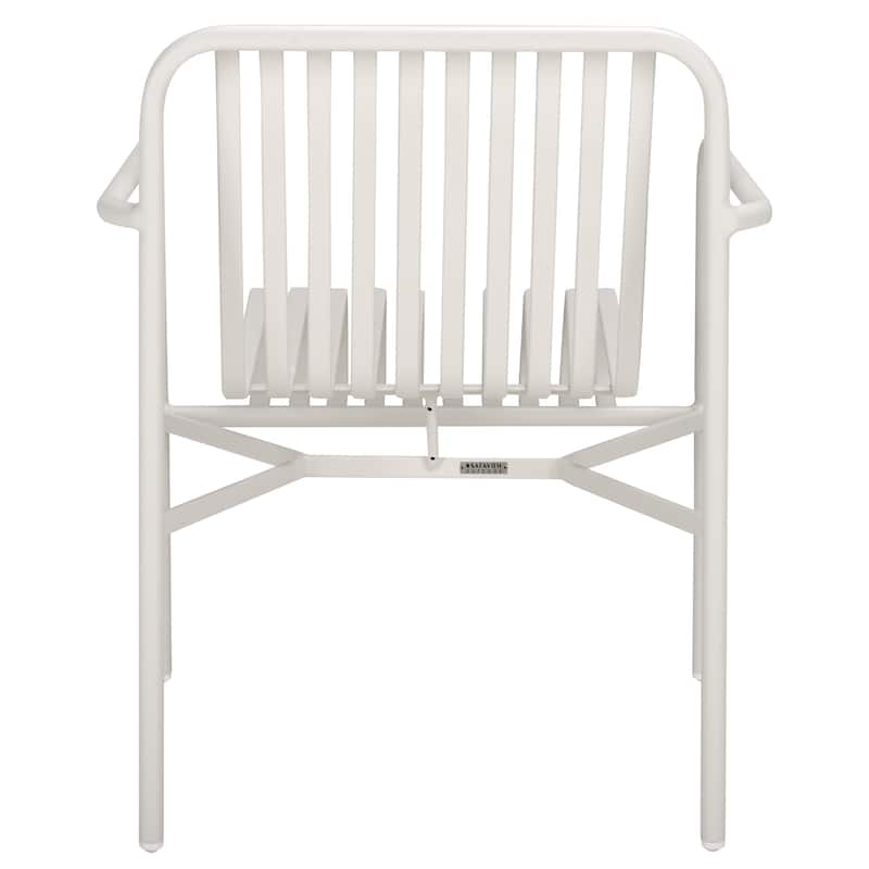 SAFAVIEH Outdoor Patio Furniture Core Armchair (Set of 2), Fully Assembled - 26"W x 28"D x 32"H