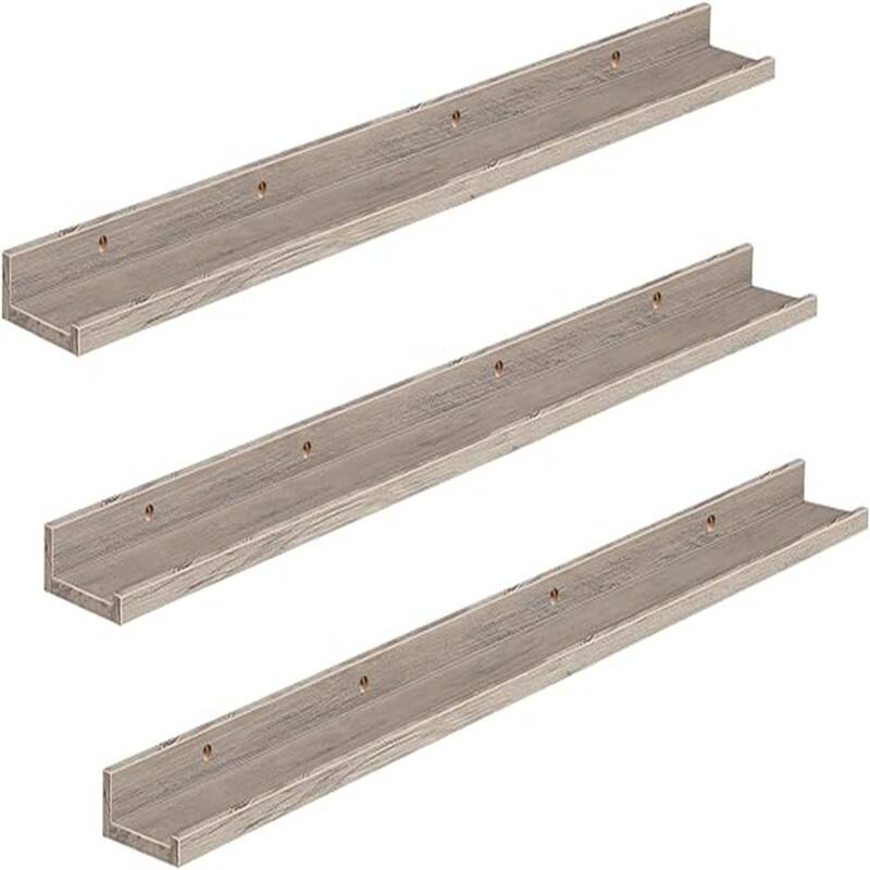 47.2 Inches Hanging Shelves - 3.9"D x 47.2"W x 2"H