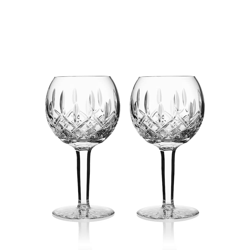 Waterford Lismore Balloon Wine 11.5floz, Set of 2