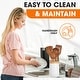preview thumbnail 7 of 5, Cheer Collection Premium Teak Wood Spatula Set Handcrafted 4 Piece Kitchen Utensil - Set of 4
