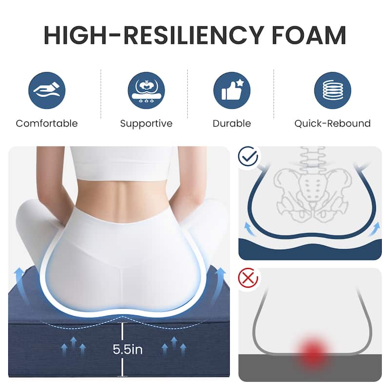 Crestlive Products Outdoor Premium Deep Seat Cushion Set