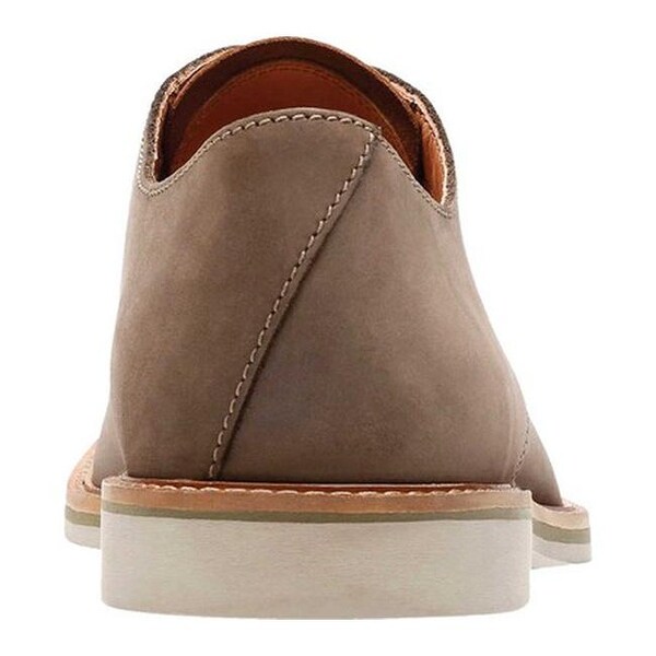 clarks atticus lace taupe nubuck