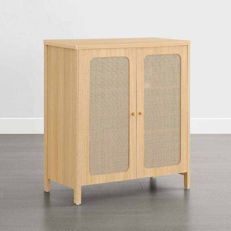 Spruce & Spring Boho Chic Sideboard Buffet Cabinet with Storage for Dining & Living Room