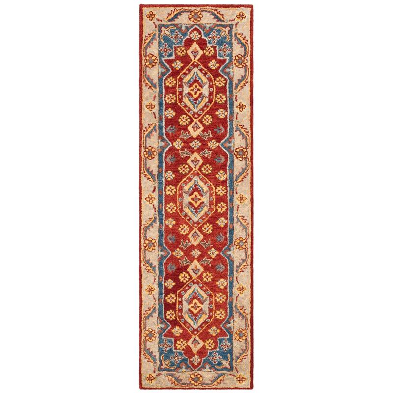 SAFAVIEH Handmade Antiquity Nubia Traditional Oriental Wool Rug