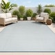 preview thumbnail 5 of 111, JONATHAN Y Maribo Minimalist Scandi Striped Navy/ivory Area Rug