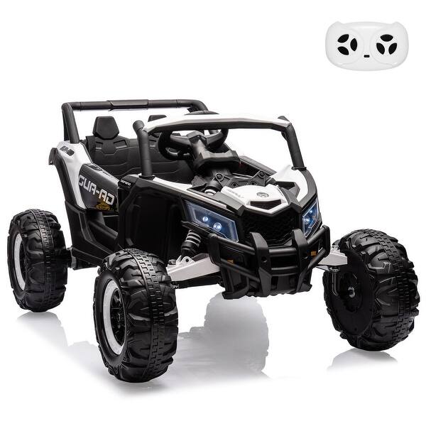 slide 2 of 42, Ride on UTV Car White