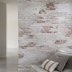 preview thumbnail 2 of 6, Galerie Wallcoverings Orom II Collection All-Over Brick 62.5-inches wide x 9.18-feet high 3-panel Wall Mural