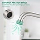 preview thumbnail 25 of 34, Vanityfair 8" Widespread Double Handles Bathroom Sink Faucet with Drain Assembly