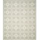 preview thumbnail 29 of 29, Martha Stewart by SAFAVIEH Square Dance Wool/ Banana Silk Rug 8' x 10' - Fennel Seed Green - Rectangle