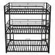 preview thumbnail 37 of 38, Metal Triple Bunk Bed Frame Sturdy Steel Slat Support