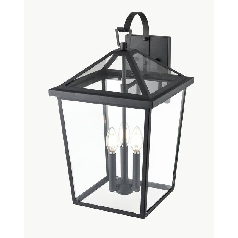 Millennium Lighting Mensun 1 Light Outdoor Wall Sconce in Textured Black