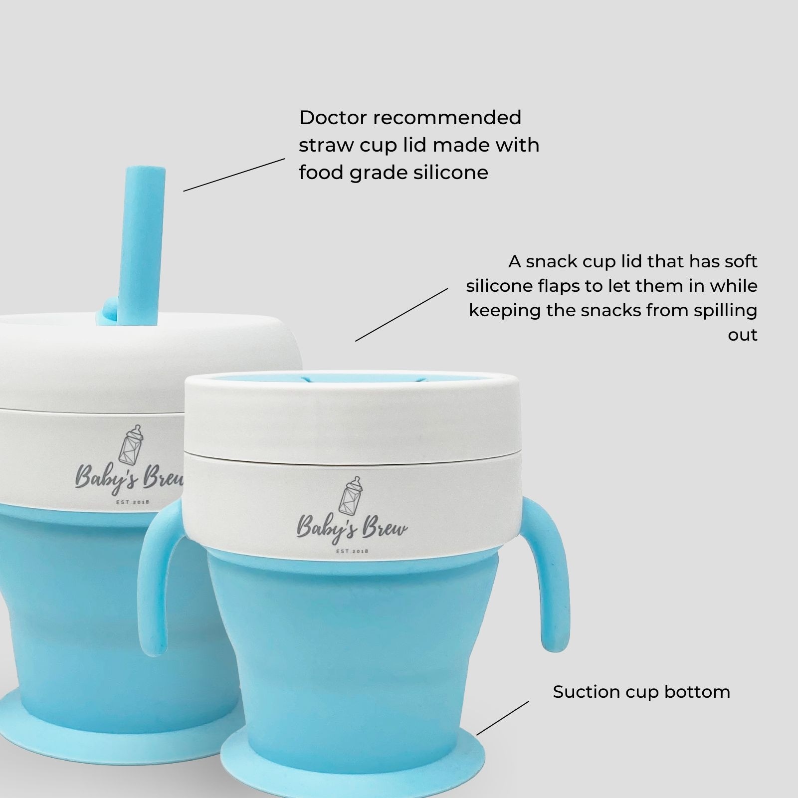 Baby's Brew 2 in 1 Snack and Drink Cup