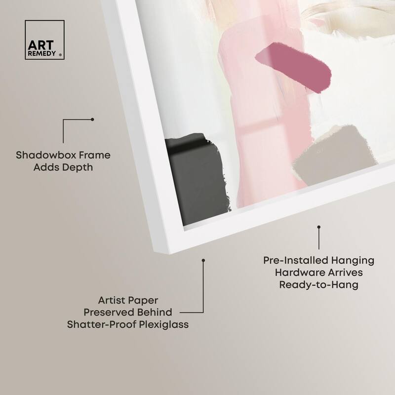 Dynamic Color III Shadowbox by Art Remedy