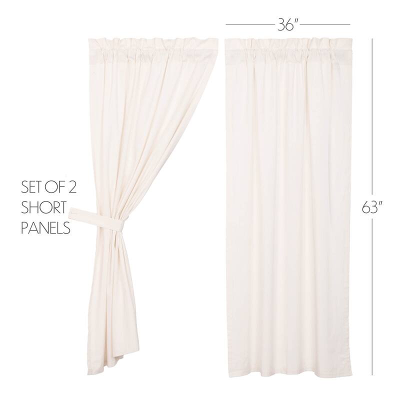 Simple Life Flax Short Panel Set - Short Panel 63x36 - Short Panel 63x36