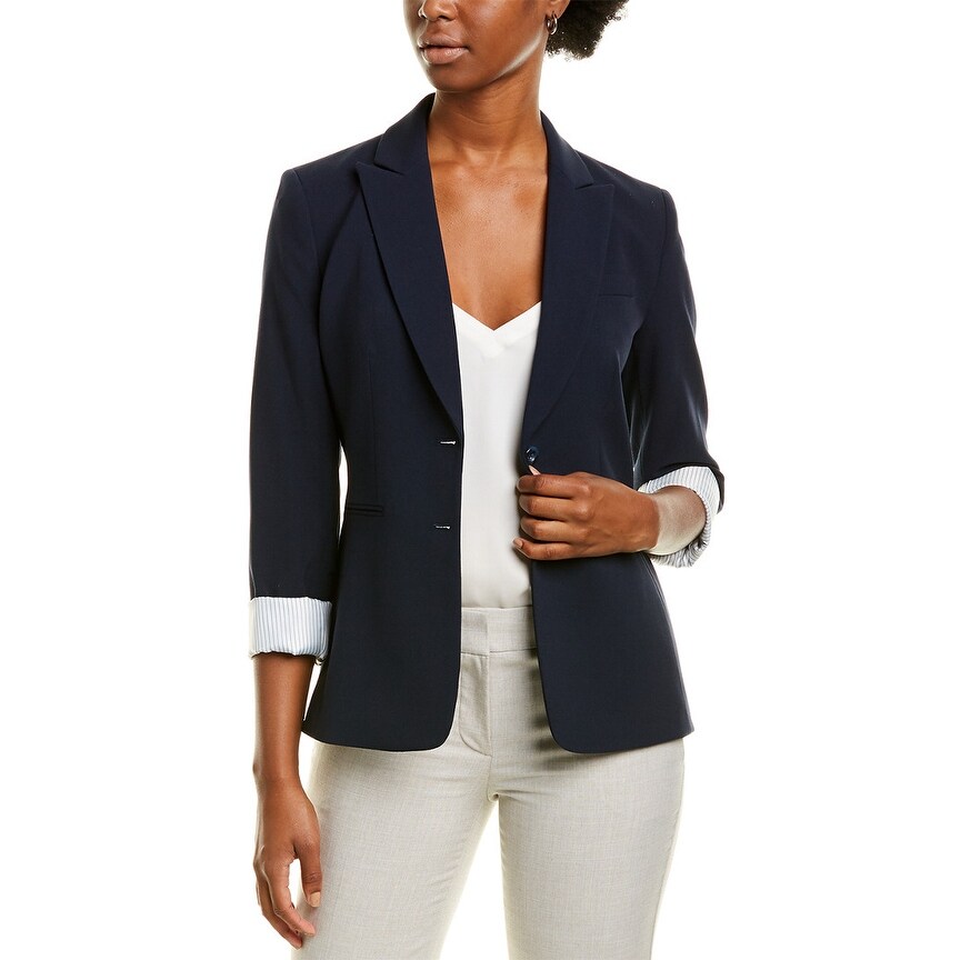 tahari olenna structured blazer