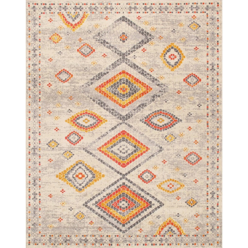 Pasargad Home Turkish Aldora Design Geometric Beige Area Rug - 2' 0" X 3' 0" - Beige
