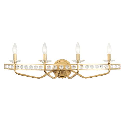 Monroe 4-Light Crystal Bath