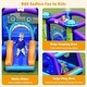 preview thumbnail 5 of 7, Kids Inflatable Bounce House Aliens Jumping Castle - 11''x 8.5'' x 6'' (L x W x H)