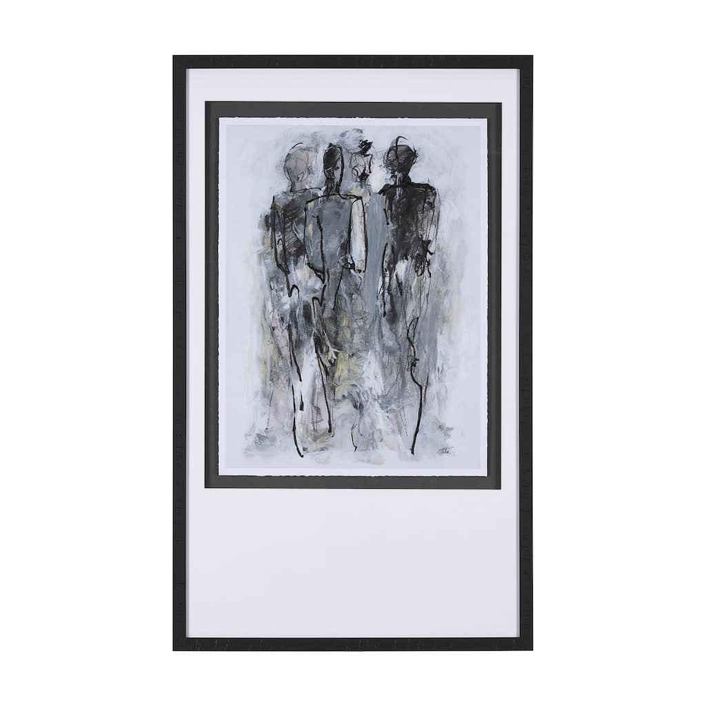 Gathering II Framed Art Print