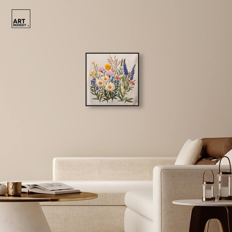 Needlepoint Prairie Posy Canvas by Art Remedy
