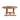 Ambre 59 inch Dia Round Teak Outdoor Dining Table with Lazy Susan - 59 x 29.5 x 59