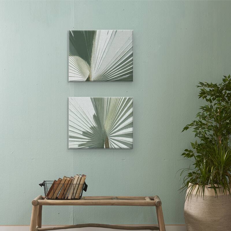 Palm Frond I Crop, II by Noah Bay Canvas Art Prints