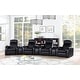 preview thumbnail 2 of 15, Cyrus Upholstered Modular Home Theater Seating 7-Piece (4-Seater)