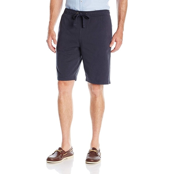 men's knit jogger shorts