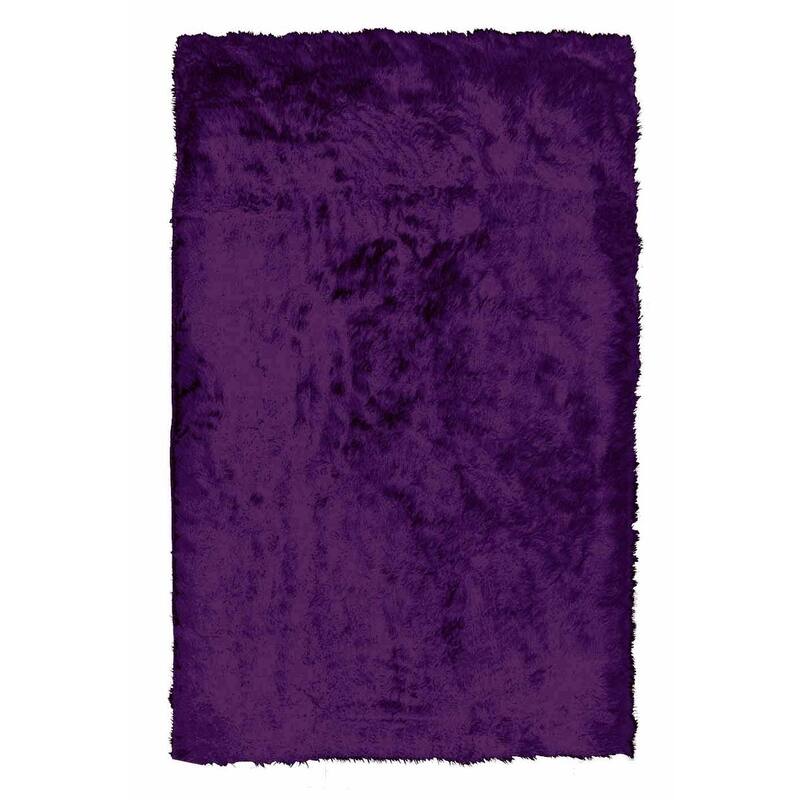 Faux Sheepskin Super Soft Fluffy Area Rug Carpet Animal (8'x11') Bed