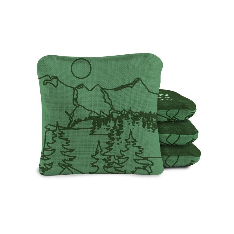 Rocky Mountain National Park Dual Sided Pro Cornhole Bags (Set of 4)