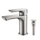 preview thumbnail 4 of 46, Tender Single Handle Bathroom Sink Faucet Brushed Nickel