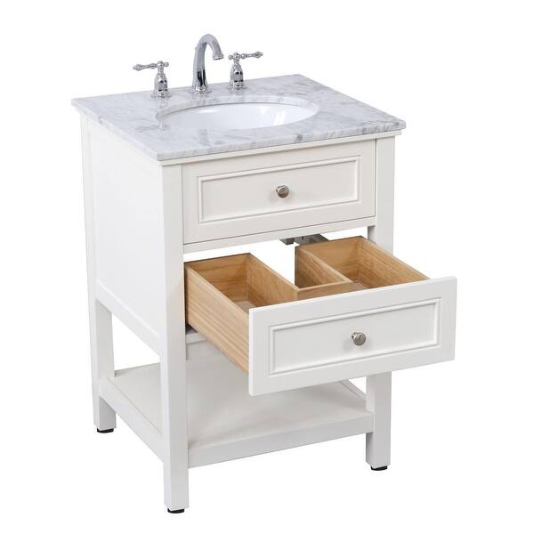 24 In Single Bathroom Vanity Set Overstock 25445232