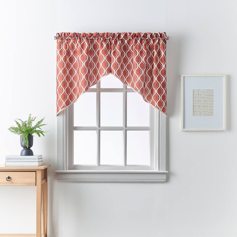 Curtainworks Morocco Swag, Valance, and Tier Pair Curtain Collection