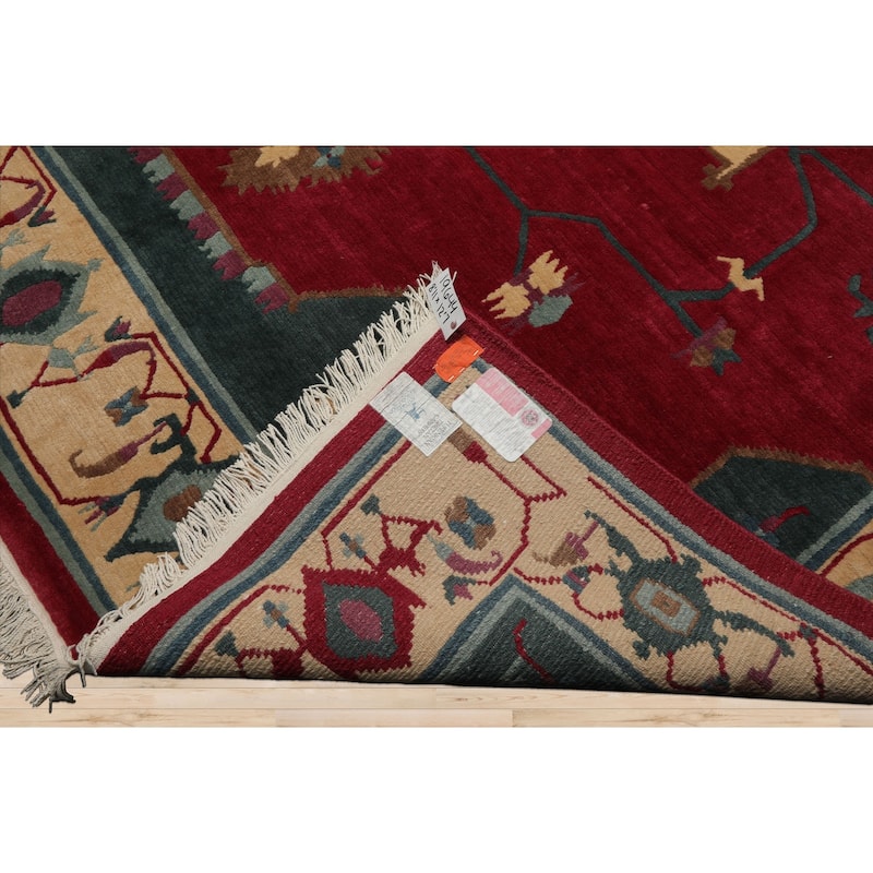 8'11''x12'7'' Hand Knotted Wool Tibetan Craft Plush Pile Tufenkian Rug - 8' 11'' x 12' 7''